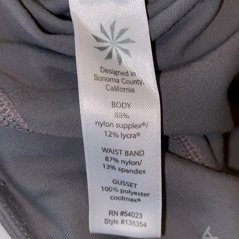 Athleta gray high rise exercise pants size XS - Picture 5 of 9